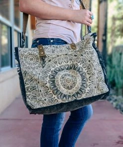 Myra Voyage Pattern Weekender Handbag Handbags & Wallets