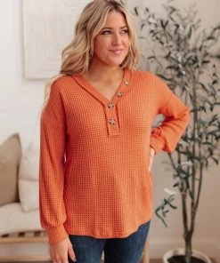 Ave Shops Waffle Love Thermal Top - Long Sleeve Tops for Women | Comfort & Style 18 Ave Shops Waffle Love Thermal Top Clothing