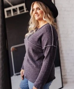 Ave Shops Long Sleeve Tops Walk The Path Top