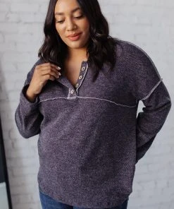 Ave Shops Long Sleeve Tops Walk The Path Top