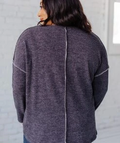 Ave Shops Long Sleeve Tops Walk The Path Top