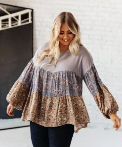 Ave Shops Wandering The Woods Top Long Sleeve Tops