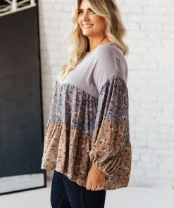 Ave Shops Wandering The Woods Top Long Sleeve Tops