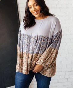 Ave Shops Wandering The Woods Top Long Sleeve Tops