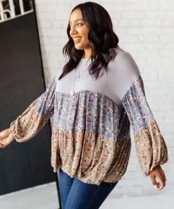 Ave Shops Wandering The Woods Top Long Sleeve Tops