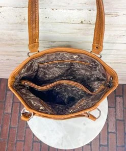 Montana West Warm Multi-Color Aztec Canvas Tote Handbag