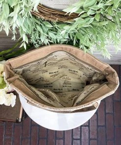 Sixtease Warm Vintage Dual Concealed Carry Handbag Handbags & Wallets