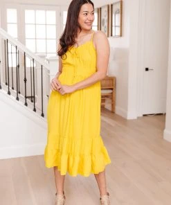 Ave Shops Warmer Days Ahead Midi Dress Dresses, Rompers, Jumpsuits