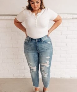 Ave Shops Bottoms & Jeans Washed Winter Skies Jeans