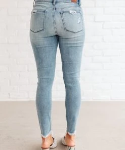 Ave Shops Washed Winter Skies Jeans - Stylish & Comfortable Bottoms for Women 24 Ave Shops Bottoms & Jeans Washed Winter Skies Jeans