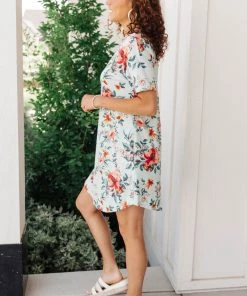 Ave Shops Watercolor Blossoms In Mint