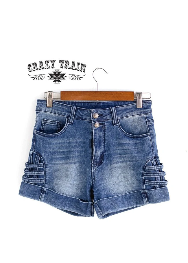 Crazy Train Weave Me Be Shorts - Stylish & Comfortable | MEGA SALE 4 Crazy Train Weave Me Be Shorts