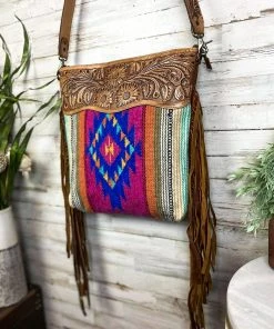 American Darling Handbags & Wallets Western Delight Fringe Crossbody Handbag