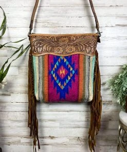 American Darling Handbags & Wallets Western Delight Fringe Crossbody Handbag