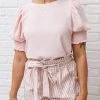 Ave Shops New Arrivals When We Met Light Pink Top