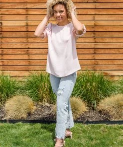 Ave Shops New Arrivals When We Met Light Pink Top