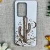 Otto White Wood Cactus Scene Phone Case - MEGA SALE | Stylish & Durable 1 Otto >> MEGA SALE << White Wood Cactus Scene Phone Case