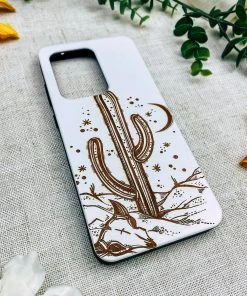 Otto White Wood Cactus Scene Phone Case - MEGA SALE | Stylish & Durable -The Cinchy Cowgirl Store WhiteWoodCactusScenePhoneCase 2 1080x