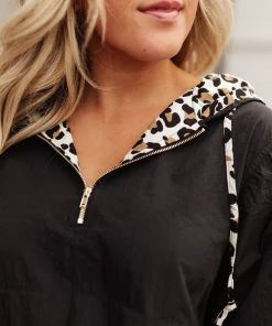 Ave Shops Wild Card Windbreaker - Black Stylish Cardigan for Women 29 Ave Shops Wild Card Windbreaker In Black