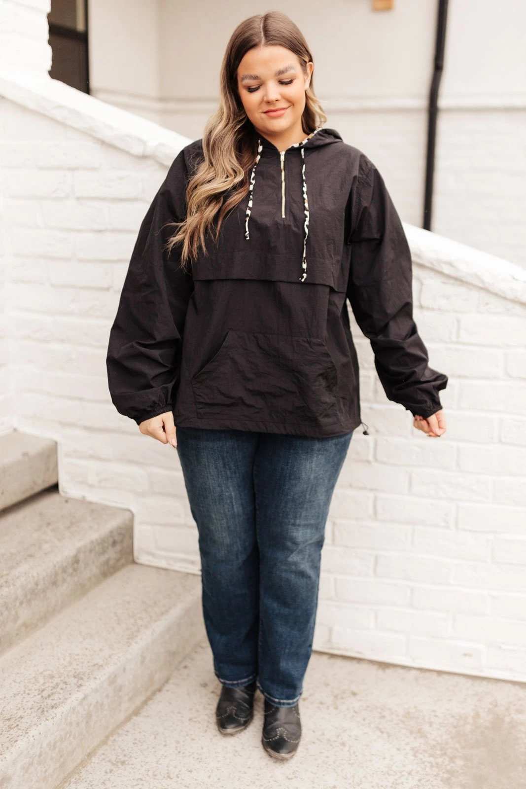 Ave Shops Wild Card Windbreaker - Black Stylish Cardigan for Women 10 Ave Shops Wild Card Windbreaker In Black