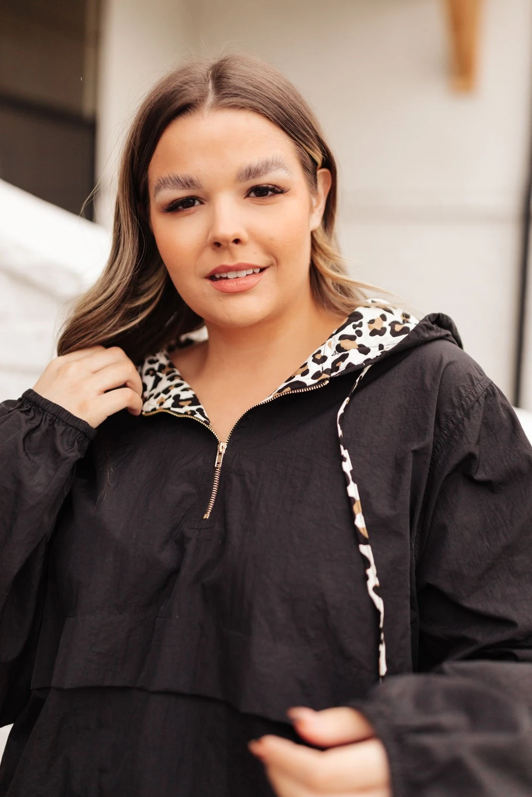 Ave Shops Wild Card Windbreaker - Black Stylish Cardigan for Women 8 Ave Shops Wild Card Windbreaker In Black