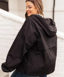 Ave Shops Wild Card Windbreaker - Black Stylish Cardigan for Women 31 Ave Shops Wild Card Windbreaker In Black