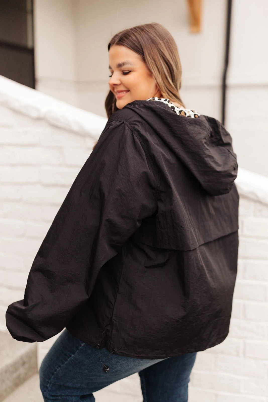 Ave Shops Wild Card Windbreaker - Black Stylish Cardigan for Women 16 Ave Shops Wild Card Windbreaker In Black