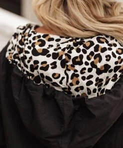 Ave Shops Wild Card Windbreaker - Black Stylish Cardigan for Women 27 Ave Shops Wild Card Windbreaker In Black