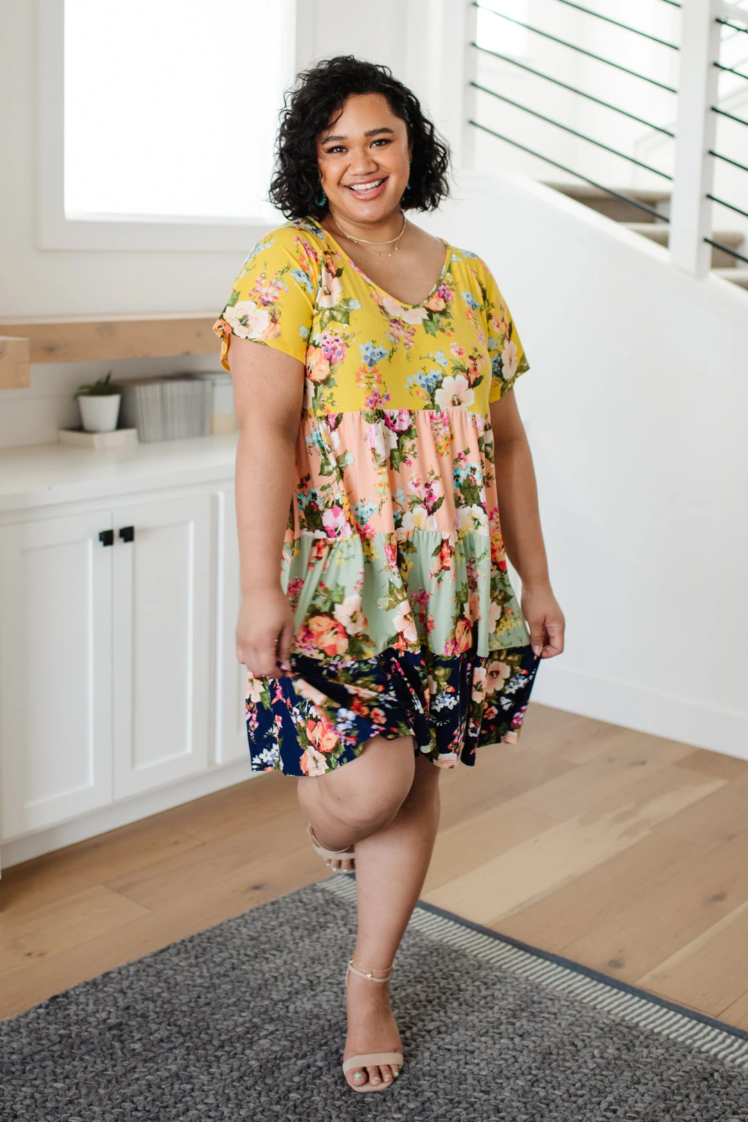 Ave Shops Wild Flower Dress - Stylish Dresses, Rompers & Jumpsuits 6 Ave Shops Dresses, Rompers, Jumpsuits Wild Flower Dress