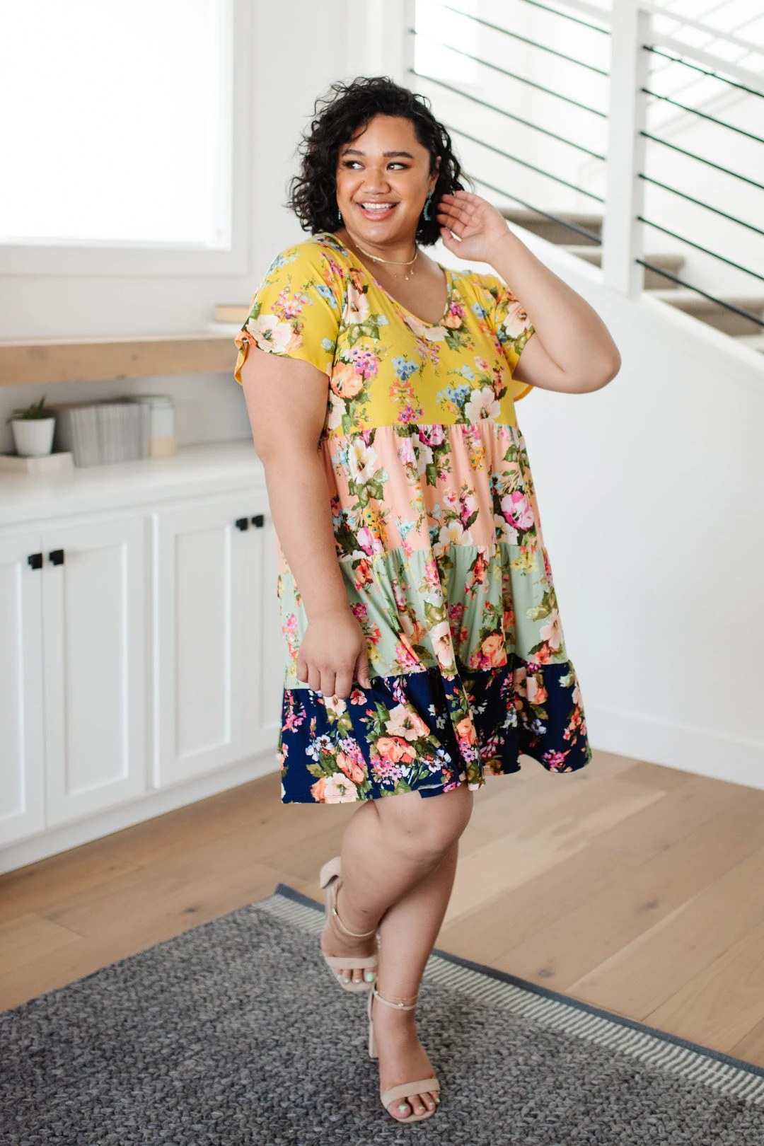 Ave Shops Wild Flower Dress - Stylish Dresses, Rompers & Jumpsuits 8 Ave Shops Dresses, Rompers, Jumpsuits Wild Flower Dress