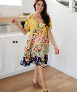 Ave Shops Dresses, Rompers, Jumpsuits Wild Flower Dress