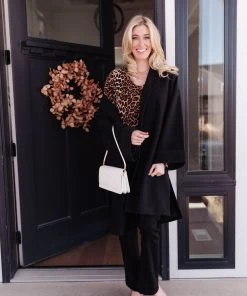 Ave Shops Clothing Wild Life Bodysuit In Animal Print