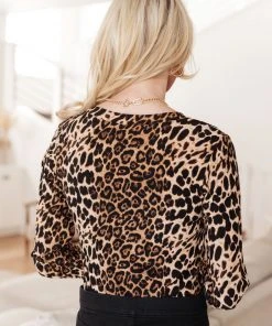 Ave Shops Clothing Wild Life Bodysuit In Animal Print