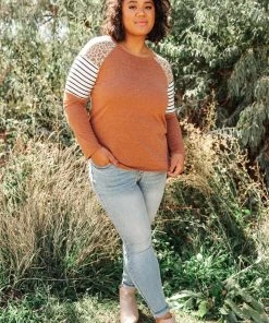 Ave Shops Wild One Top In Camel