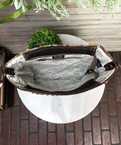 Myra Wild West Aztec Fringe Crossbody Handbags & Wallets