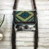 Myra Wild West Boho Cowhide Crossbody