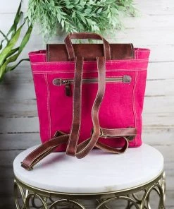 Sixtease Wildberry Pink Backpack Handbags & Wallets
