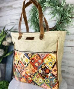 Sixtease Wildflower Backpack/Tote Combo Bag Handbags & Wallets
