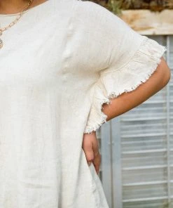 Ave Shops Clothing Willa Linen Top