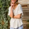 Ave Shops Clothing Willa Linen Top