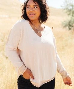 Ave Shops Winding Roads Top Long Sleeve Tops