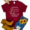 The Cinchy Cowgirl CLOSEOUT- Maroon Psalm 95:2 Graphic Tee CLEARANCE GRAPHICS
