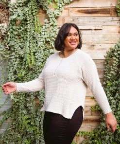 Ave Shops Wishful Thinking Henley In Natural Clothing