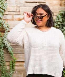 Ave Shops Wishful Thinking Henley In Natural Clothing