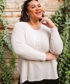 Ave Shops Wishful Thinking Henley In Natural Clothing