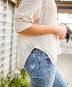 Ave Shops Wishful Thinking Henley In Natural Clothing