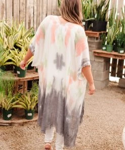 Ave Shops With The Wind Tye Dye Cardigan