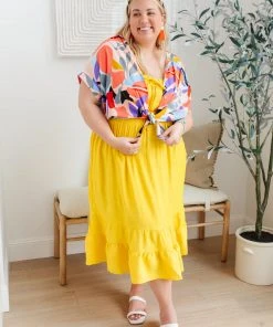 Ave Shops Warmer Days Ahead Midi Dress Dresses, Rompers, Jumpsuits