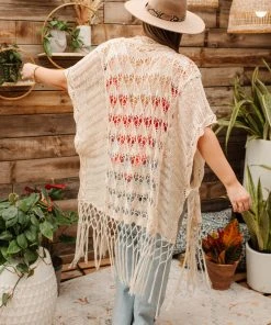 Ave Shops Clothing World Traveler Cardigan In Natural