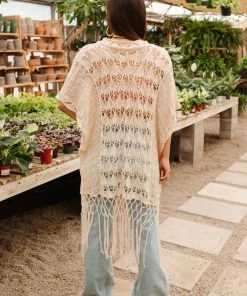 Ave Shops Clothing World Traveler Cardigan In Natural